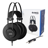 Fone Profissional Akg K52 Studio Audição De Precisão Mixagem