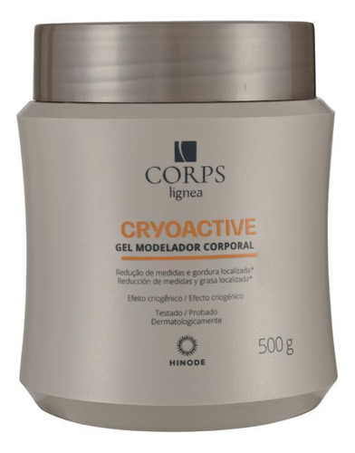 Gel Modelador Corporal Cryoactive Corps Lignea 500g