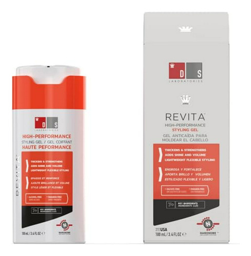 Gel Revita Para Cabello - Suave En El Cuero Cabelludo - Fome