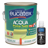 Kit Epóxi Base Água 3,6l Com Xadrez Preto Azulejos Paredes 