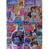 Disney Princesa -disney Junior Lote X 4