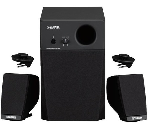 Sistema Caixa De Som Ativa Yamaha Gns Ms01 Para Teclado Geno