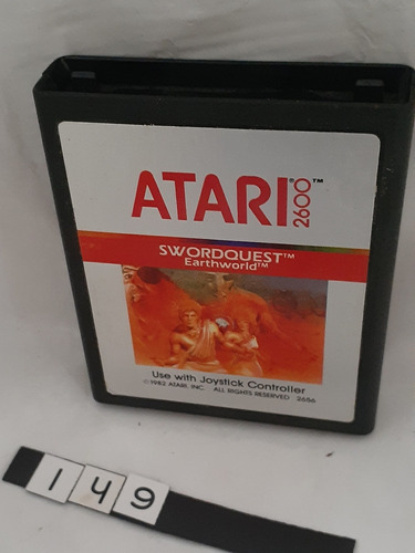 Cartucho Atari Swordquest Earthworld