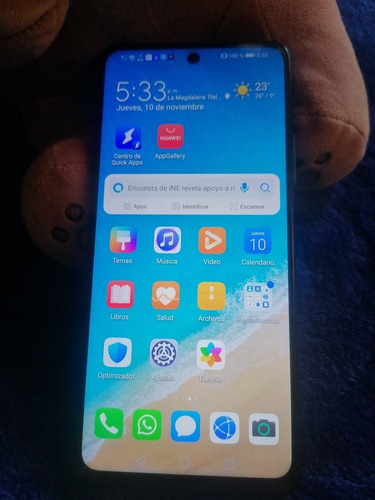 Celular Huawei Y7a 64gb 4gb En Ram Verde, Dual Sim Liberado