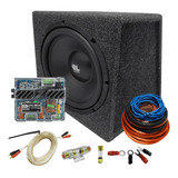 Combo Subwoofer Blauline 12 Pulgadas 300w Potencia 2 Canales