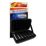 Set 7 Armonicas Hohner M91105s Blues Band Estuche Semiduro