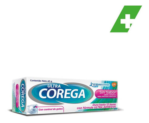 Ultra Corega Crema Sin Sabor Pomo