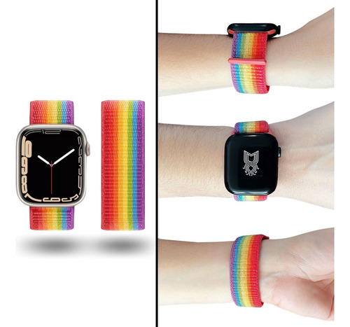 Correa Para Apple Watch De Nylon Ajustable