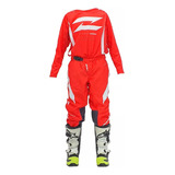 Conjunto Mx Radikal Racing Zero Rojo Niños - Motocross / Atv