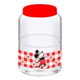 Pote Porta Organizador De Mantimento Plástico Mickey 3000 Ml