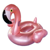 Hoyuelo Inflable Gigante Rosa Flamenco Piscina Flotador 60 X