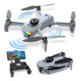 Control Remoto Drone Gps Plegable Con Cámara Doble+3baterías