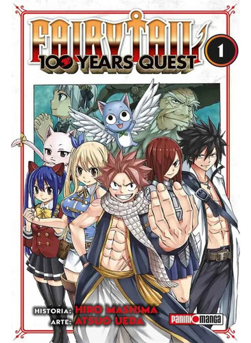 Fairy Tail 100 Years Quest: 100 Year Quest, De Hiro Mashima. Editorial Panini, Tapa Blanda En Español