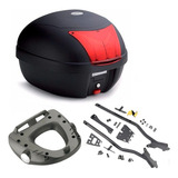 Baul Trasero 28 L Con Soporte P/ Honda Cbr 600 F 2011 A 2013