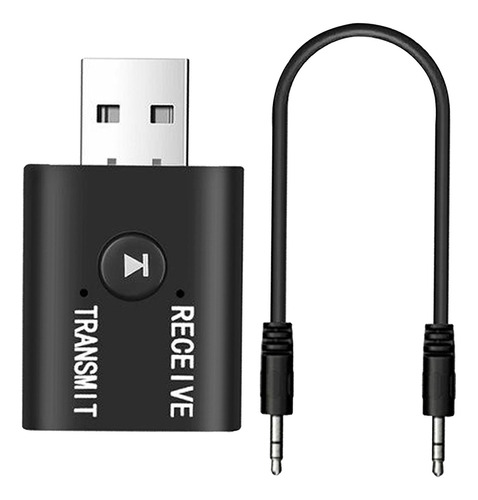 Bluetooth 5,0 Dongle Usb Adaptador Transmisor Y El Receptor