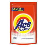 Jabón Líquido Ace Clásico Clasica Repuesto 1.4 l