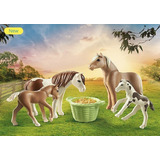 Playmobil Ponis Islandeses Con Potrillos (granja)