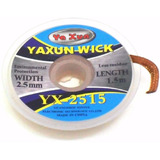 Malha Dessodadora Tira Solda Yaxun Wick 2,5mm 1.5m Yx2515 Nf