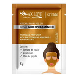 Kit Atacado Máscara Sachê Max Love Peel Off 5 Und Sortidas