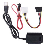 Cabo Conversor Adaptador Sata/pata/ide Para Usb 2.0 Para