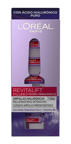 Ampollas Acido Hialurónico Filler X 7amp Loreal Revitalift