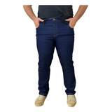 Calça Jeans Plus Size Masculina Grande Tradicional Com Lycra
