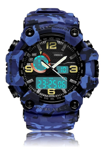 Reloj Deportivo Militar Tactico Alarma Digital Ohsen Oh37