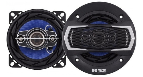 Par De Parlantes B52 Wave 4 Pulgadas 150w 4 Vias P/ Estereo