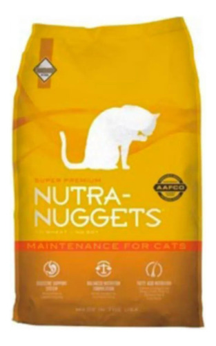 Alimento Seco Para Gato Mantenimiento Nutra Nuggets 1kg