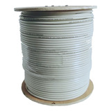 Bobina De Cable Coaxial  305 Mts Blanco Facturado