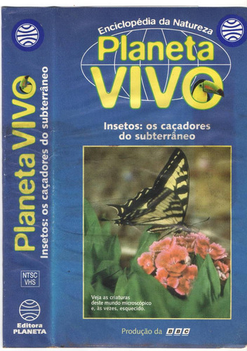 Vhs Planeta Vivo Insetos - Original -