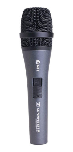 Microfone Sennheiser E845 Dinâmico Super Cardióide