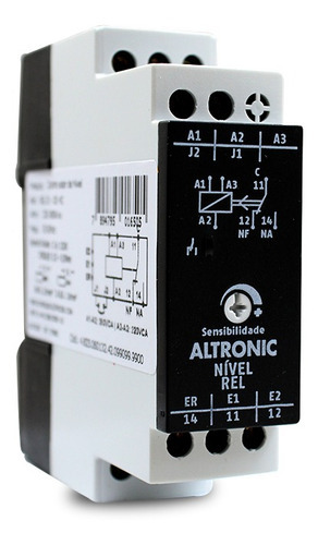 Rele De Nivel Para Reservatorio Altronic 220v A 380v Rel 01