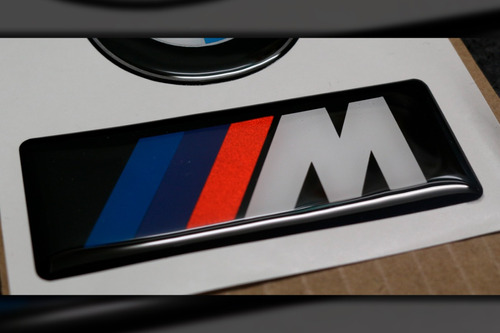 Logo Bmw 5 Cm Y Motorsport En Resina Flexible Designpro Foto 6
