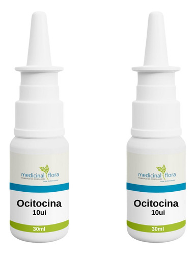 Kit 2 Ocitocina Spray Nasal 10ui Ajuda Leite Materno