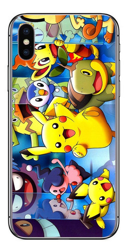 Funda Para iPhone Todos Los Modelos Acrigel Pokemon 6