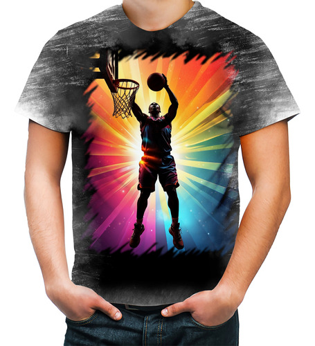 Camiseta Desgaste Basquete Basketball Awesome 4