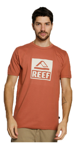 Remera Reef Lifestyle Hombre S Block Ladrillo Fuk