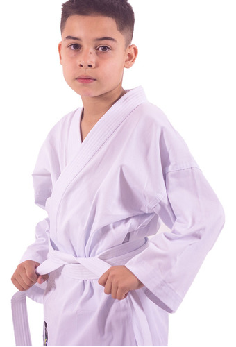 Kimono Karatê Kids Infantil Esquadra + Brinde Faixa Branca!