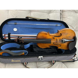 Violino Réplica De Stradvarius 1780 Antigo + Case Luxo