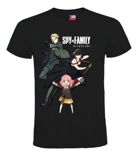 Polera Spy X Family Niñas Y Adultos