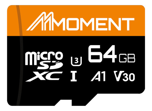 Mmoment Tarjeta Micro Sdxc De 64 Gb, A1, Uhs-i, U3, V30, Com