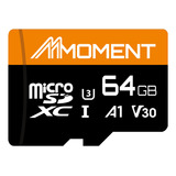 Mmoment Tarjeta Micro Sdxc De 64 Gb, A1, Uhs-i, U3, V30, Com