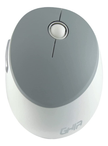 Mouse Inalambrico Ghia Gm500b 1000dpi Bluetooh Ms-1257 Color Blanco