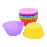 Assadeira Forminha De Silicone - 12 Formas Cupcake Airfryer