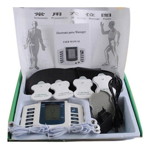 Device Ten Physiotherapy Electroshock 8 Electrodos