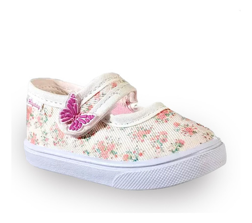 Sandalias Guillermina Hey Day Nena Estampada Velcro 198