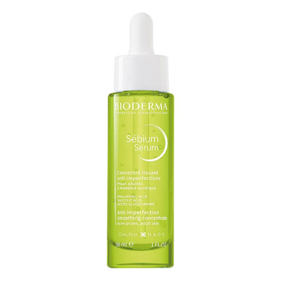 Bioderma Sébium Sérum Ultra Ligero, Regula Sebo Y Suaviza Poros, 30 Ml