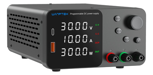 Fuente De Alimentación Regulada, Perilla Led, Variable De Co