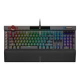 Teclado Mecânico Gamer Corsair K100 Rgb - Preto